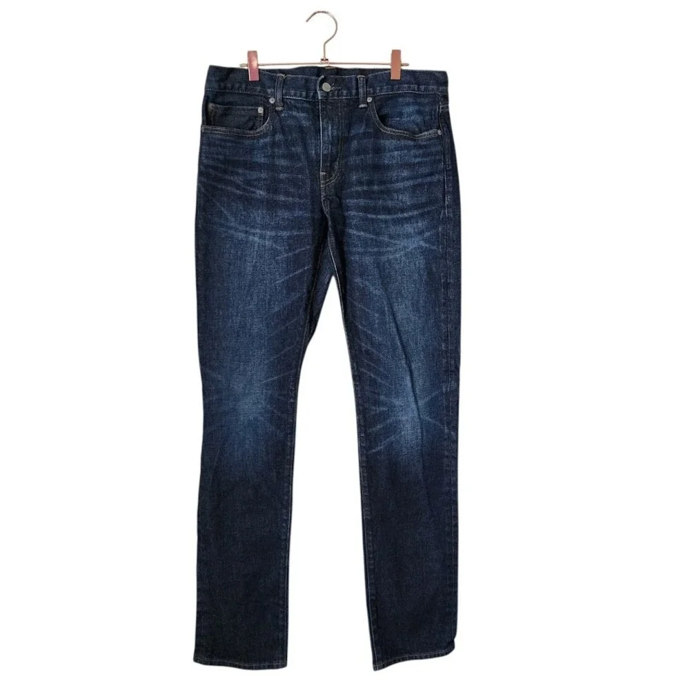 J.CREW Mens 484 Slim Fit Jeans Kurabo Japanese Denim Size 34x34